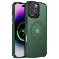 Чохол Ummi Colorful with MagSafe для Apple iPhone 16 Pro (6.3") Зелений / Dark Green