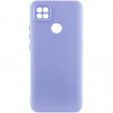 Чохол Silicone Cover Lakshmi Full Camera (AA) для Xiaomi Redmi 10A Бузковий / Dasheen