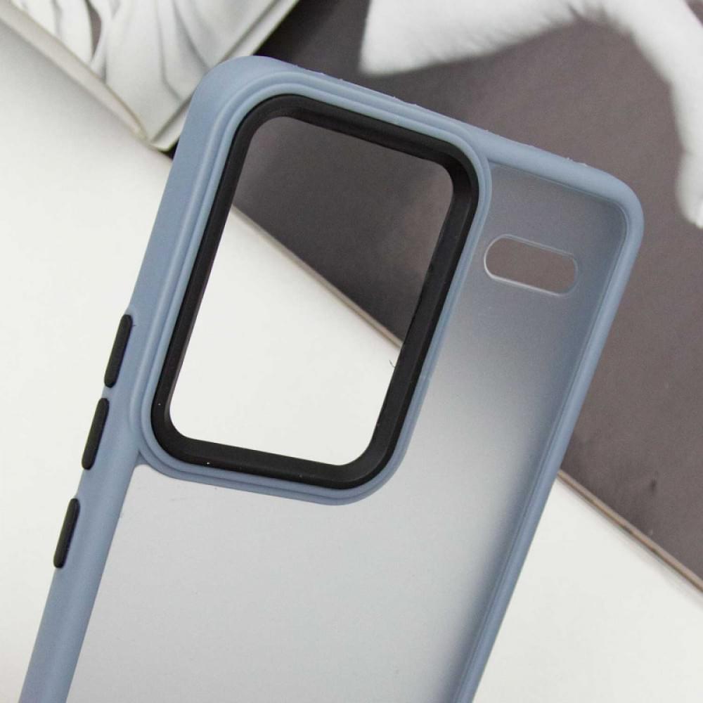 Чохол TPU+PC Lyon Frosted для Xiaomi Redmi Note 13 Pro+ Sierra Blue