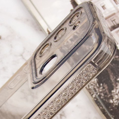 Чохол TPU Starfall Clear для TECNO Spark 8C Сірий