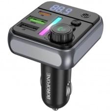 АЗУ FM модулятор Borofone BC50 Ascenso PD20W+QC3.0 18W (2USB-A/1C)