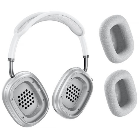 Накладні бездротові навушники Hoco W65 Plus Happy ANC Silver