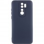 Чохол Silicone Cover Lakshmi Full Camera (A) для Xiaomi Redmi Note 8 Pro Синій / Midnight Blue