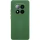 Чохол TPU GETMAN Liquid Silk Full Camera для Xiaomi Redmi Note 15 Pro+ 5G Зелений / Dark green