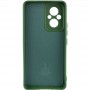 Чохол Silicone Cover Lakshmi Full Camera (AA) для Xiaomi Poco M5 Зелений / Dark green