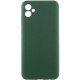 Чохол Silicone Cover Ummi Lakshmi Full Camera (AA) для Samsung Galaxy A06 Зелений / Dark green