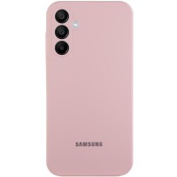 Чохол Silicone Cover Lakshmi Full Camera (AAA) with Logo для Samsung Galaxy A36 5G Рожевий / Pink Sand