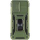 Ударостійкий чохол Camshield Army Ring для Xiaomi Redmi Note 11 (Global) / Note 11S / Note 12S Оливковий / Army Green