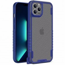 Чехол TPU+PC TRAVEL Carbon для Apple iPhone 12 Pro Max (6.7")