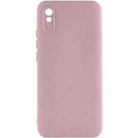 Чохол TPU GETMAN Liquid Silk Full Camera для Xiaomi Redmi 9A Рожевий / Pink Sand