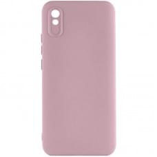 Чохол TPU GETMAN Liquid Silk Full Camera для Xiaomi Redmi 9A Рожевий / Pink Sand