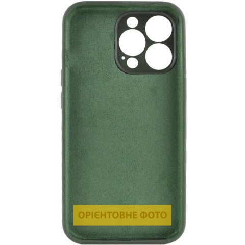 Чохол Silicone Case Full Camera Protective (AA) NO LOGO для Apple iPhone 17 Air (6.5") Зелений / Cyprus Green