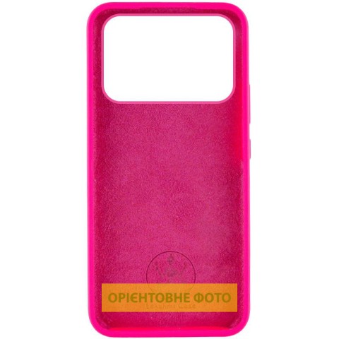Чохол Silicone Cover Lakshmi (AAA) для Xiaomi Poco X6 / Note 13 Pro 5G Рожевий / Barbie pink