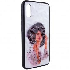 TPU+PC чохол Prisma Ladies для Xiaomi Redmi 7A Girl in a hat