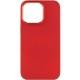 TPU чохол Bonbon Metal Style для Apple iPhone 14 Pro Max (6.7") Червоний / Red