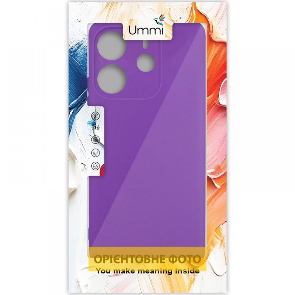 Чохол Silicone Cover Ummi Lakshmi Full Camera (AA) для Xiaomi Redmi 15C (EU) Фіолетовий / Purple