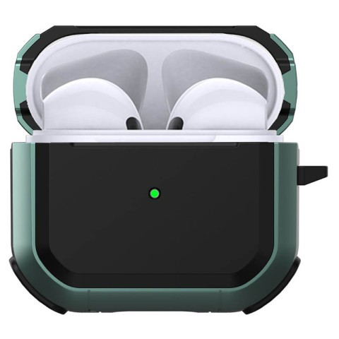 Футляр протиударний Black ed. для навушників Airpods Pro Apple Green
