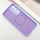 Чохол Silicone Cover Lakshmi Full Camera (AA) with MagFit для Samsung Galaxy S24 FE Бузковий / Dasheen