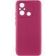 Чохол TPU GETMAN Liquid Silk Full Camera для Xiaomi Redmi 12C Бордовий / Marsala