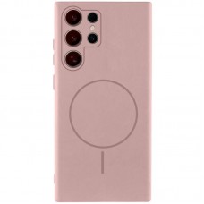 Чохол Silicone Cover Lakshmi Full Camera (AA) with MagFit для Samsung Galaxy S25 Ultra Рожевий / Pink Sand