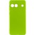 Чохол Silicone Cover Lakshmi Full Camera (A) для Google Pixel 6a Салатовий / Neon Green