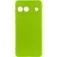 Чохол Silicone Cover Lakshmi Full Camera (A) для Google Pixel 6a Салатовий / Neon Green