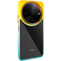 Чохол TPU+PC Fresh sip series для Xiaomi Redmi A3 Бірюзовий / Помаранчевий