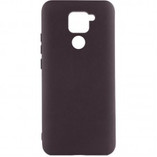Чохол Silicone Cover Lakshmi (AA) для Xiaomi Redmi Note 9 / Redmi 10X Шоколадный / Chocolate