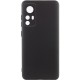 Чохол Silicone Cover Lakshmi Full Camera (AA) для Xiaomi Redmi Note 12S Чорний / Black