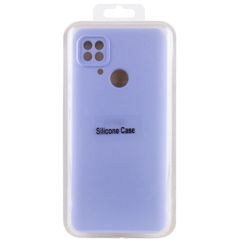 Чохол Silicone Cover Lakshmi Full Camera (A) для Xiaomi Poco C40 Бузковий / Dasheen