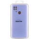 Чохол Silicone Cover Lakshmi Full Camera (A) для Xiaomi Poco C40 Бузковий / Dasheen