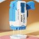 Пістолет для мыльных пузырей Bubble Gun 698-20 з насадками на 32/45 отверстий 50ml Blue