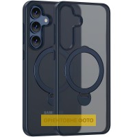 Чохол Ummi Colorful with MagSafe HQ Ring для Samsung Galaxy S25 Edge Dark Blue