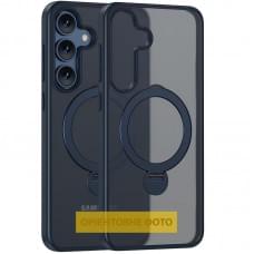 Чохол Ummi Colorful with MagSafe HQ Ring для Samsung Galaxy S25 Edge Dark Blue