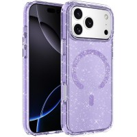 Чохол TPU Eclipse Sparkle (MagFit) для Apple iPhone 17 Pro Max (6.9") Purple