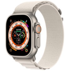 Ремінець Alpine Loop для Apple Watch 42(ser.1-3)/44/45/46/49mm (m/l) Сірий / Starlight