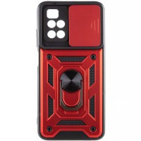 Чохол Ummi Camshield Serge Ring для Xiaomi Poco M4 Pro 5G Червоний / Red