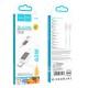 Дата кабель Hoco X108 Benefit 60W Type-C to Type-C (1m) White