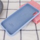 Чохол Silicone Case Full Protective (AA) для Apple iPhone XS Max (6.5") Блакитний / Lilac Blue