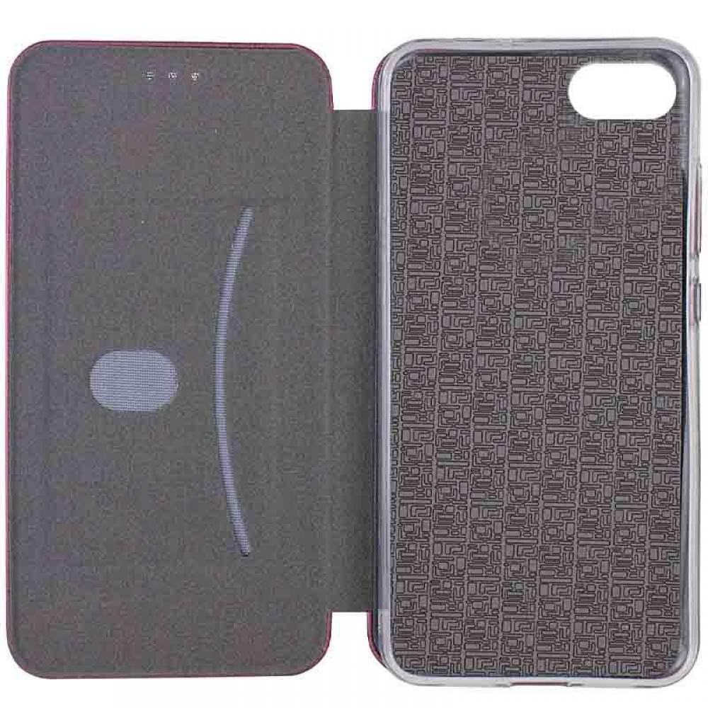 Шкіряний чохол-книжка Classy для Apple iPhone 7 / 8 / SE (2020) (4.7") Бордовий