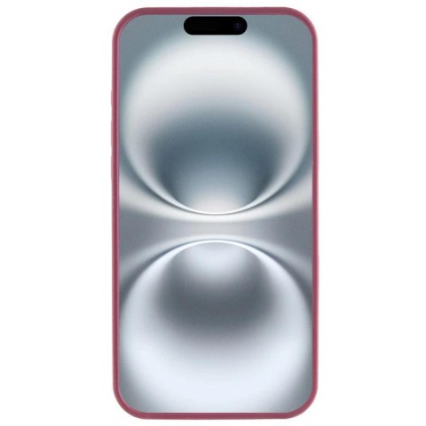 Чохол Silicone Case Full Protective (AA) для Apple iPhone 16e (6.1") Бордовий / Plum