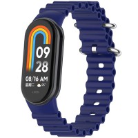 Ремінець Ocean Band для Xiaomi Mi Band 9/8/10 Синій / Blue