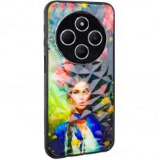 TPU+PC чохол Prisma Ladies для Xiaomi Redmi 14C / Poco C75 Peonies