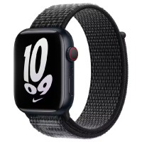 Ремінець Nylon для Apple Watch 42(ser.1-3)/44/45/46/49mm Black / Summit White