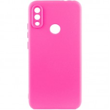 Чохол Silicone Cover Lakshmi Full Camera (AAA) для Xiaomi Redmi Note 7 / Note 7 Pro / Note 7s Рожевий / Barbie pink