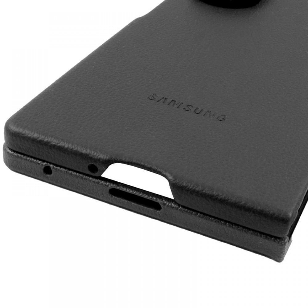 Шкіряний чохол Leather Case (AAA) для Samsung Galaxy Z Fold6 Black