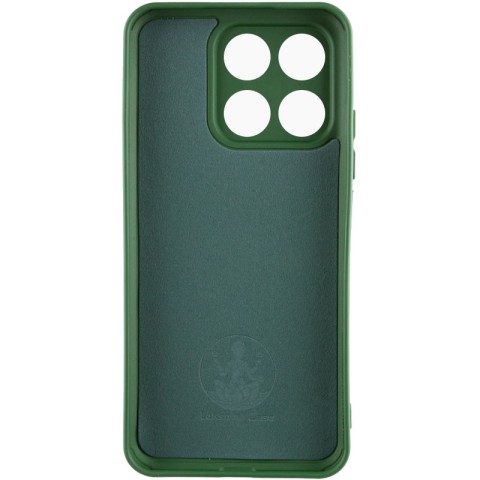 Чохол Silicone Cover Lakshmi Full Camera (A) для Huawei Honor X8a Зелений / Dark green