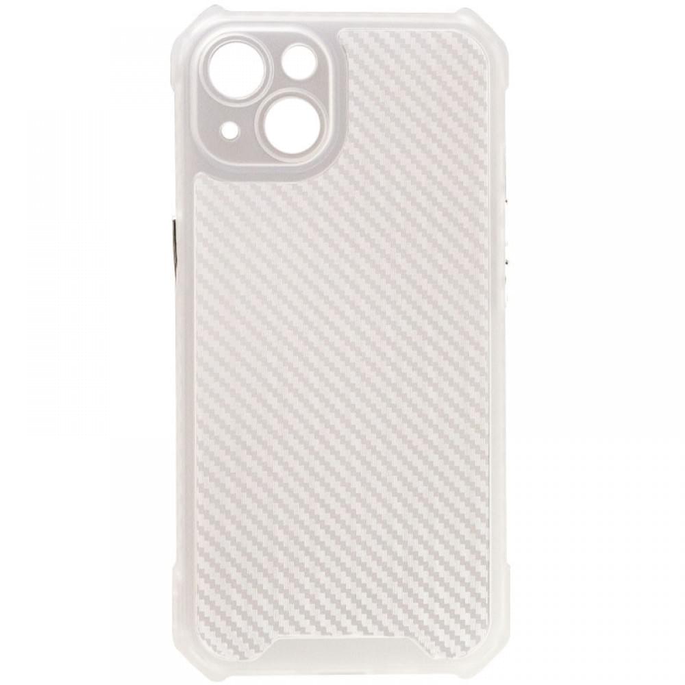 Чохол TPU Ease Carbon color series для Apple iPhone 13 (6.1") Матовий / Прозорий
