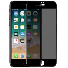 Захисне скло Privacy 5D Matte (full glue) (тех.пак) для Apple iPhone 7 / 8 / SE (2020) (4.7") Чорний