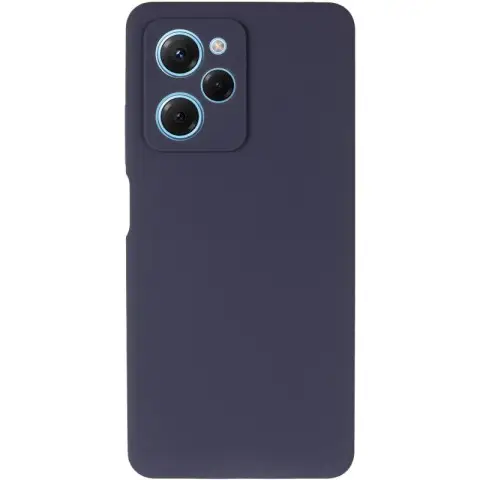 Чохол Silicone Cover Ummi Lakshmi Full Camera (AA) для Xiaomi Poco X5 Pro 5G Синій / Midnight Blue